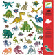 Djeco Naklejki 160 szt. Dinozaury