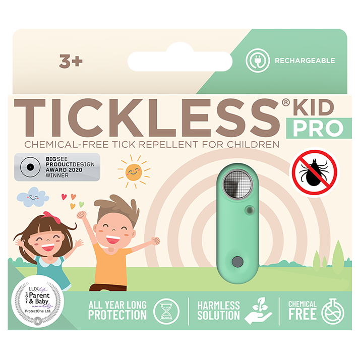 Tickless Kid Pro Mentha Green Urządzenie chroniące przed kleszczami