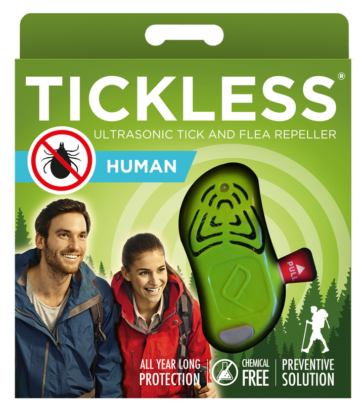 Tickless Human Green Urządzenie chroniące przed kleszczami