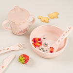 Done By Deer Miseczka dla dziecka Foodie Farm Powder