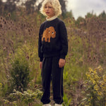 Mini Rodini Bluza dla dzieci z nadrukiem Mammoth