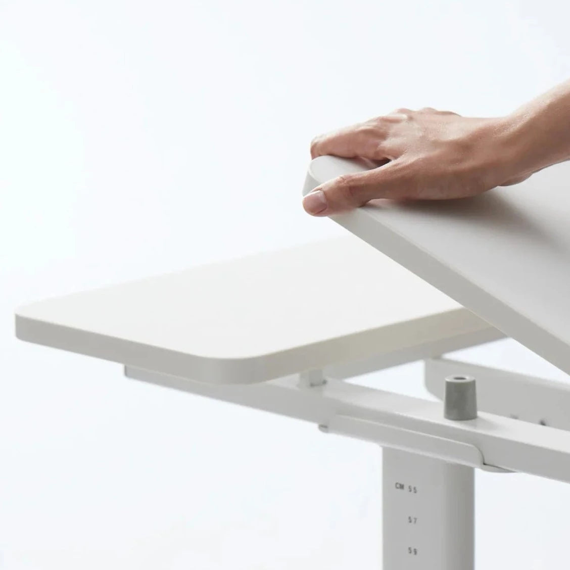 Flexa Biurko dziecięce do nauki dzielone z regulowaną wysokością i odchylanym blatem Evo Study Desk