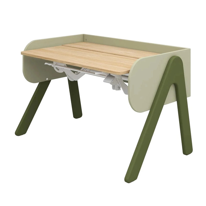 Flexa Ergonomiczne biurko dla dzieci Woody Popsicle Kiwi Oak