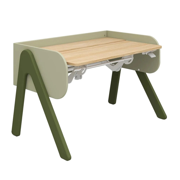 Flexa Ergonomiczne biurko dla dzieci Woody Popsicle Kiwi Oak