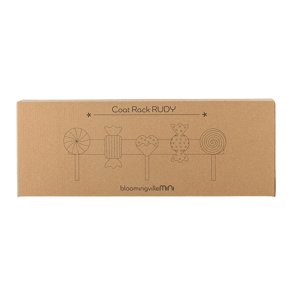 Bloomingville Wieszak na ubrania drewniany Rudy