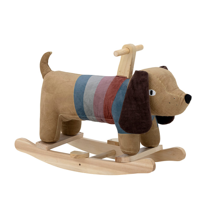 Bloomingville Zabawka na biegunach Charlie Rocking Toy Dog Brown