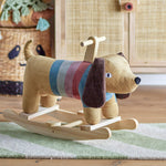 Bloomingville Zabawka na biegunach Charlie Rocking Toy Dog Brown