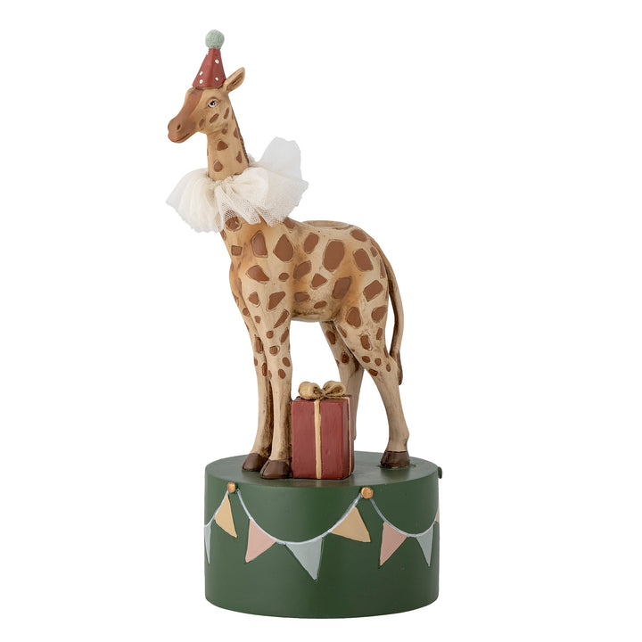 Bloomingville Mini Stojak na świeczkę urodzinową w kształcie żyrafy Flor