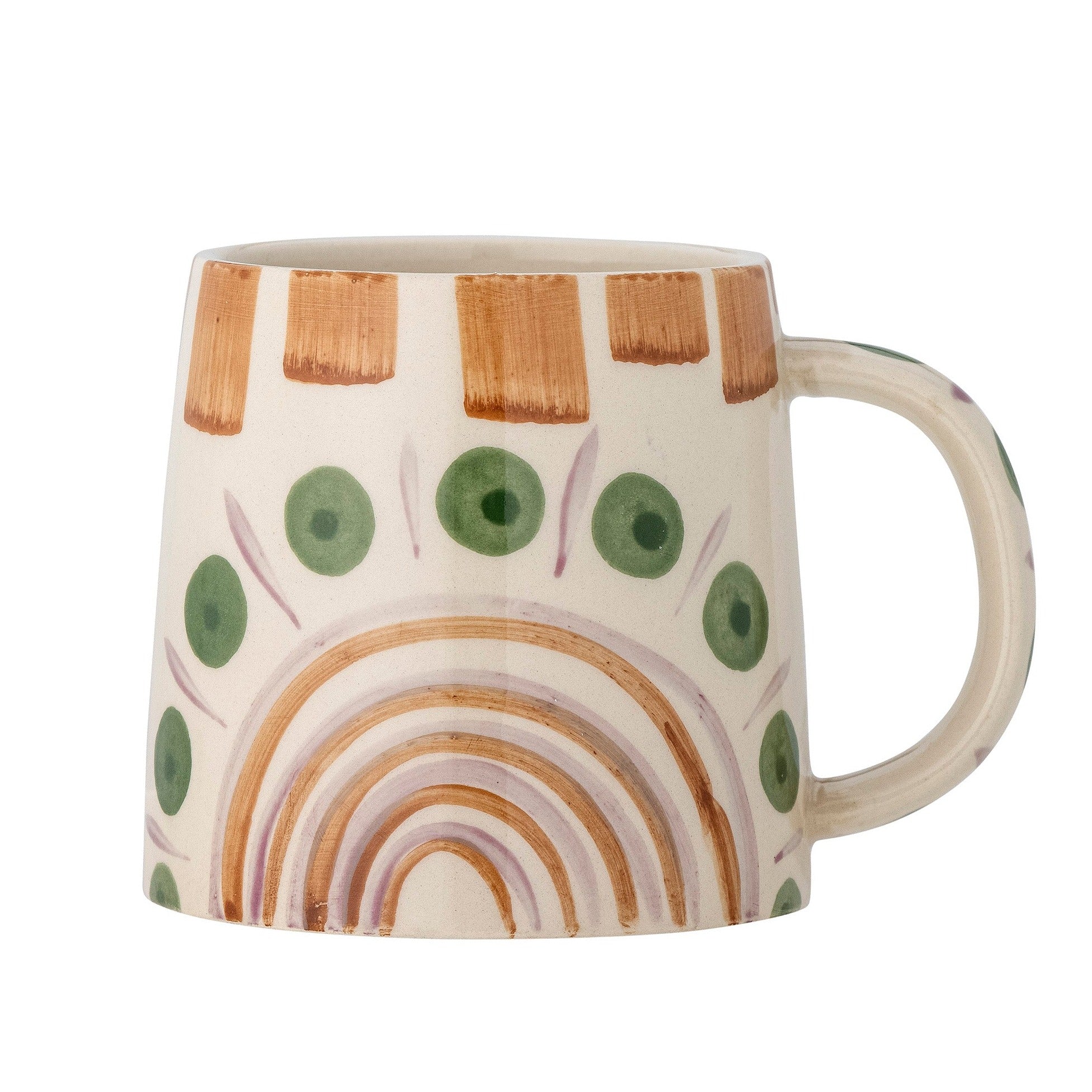 Bloomingville Kubek do kawy Kubek do herbaty Shama Mug Green Stoneware