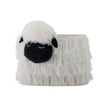 Bloomingville Kosz na zabawki owieczka Dolly White