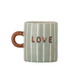 Bloomingville Kubek z kamionki dla taty Cherish Blue