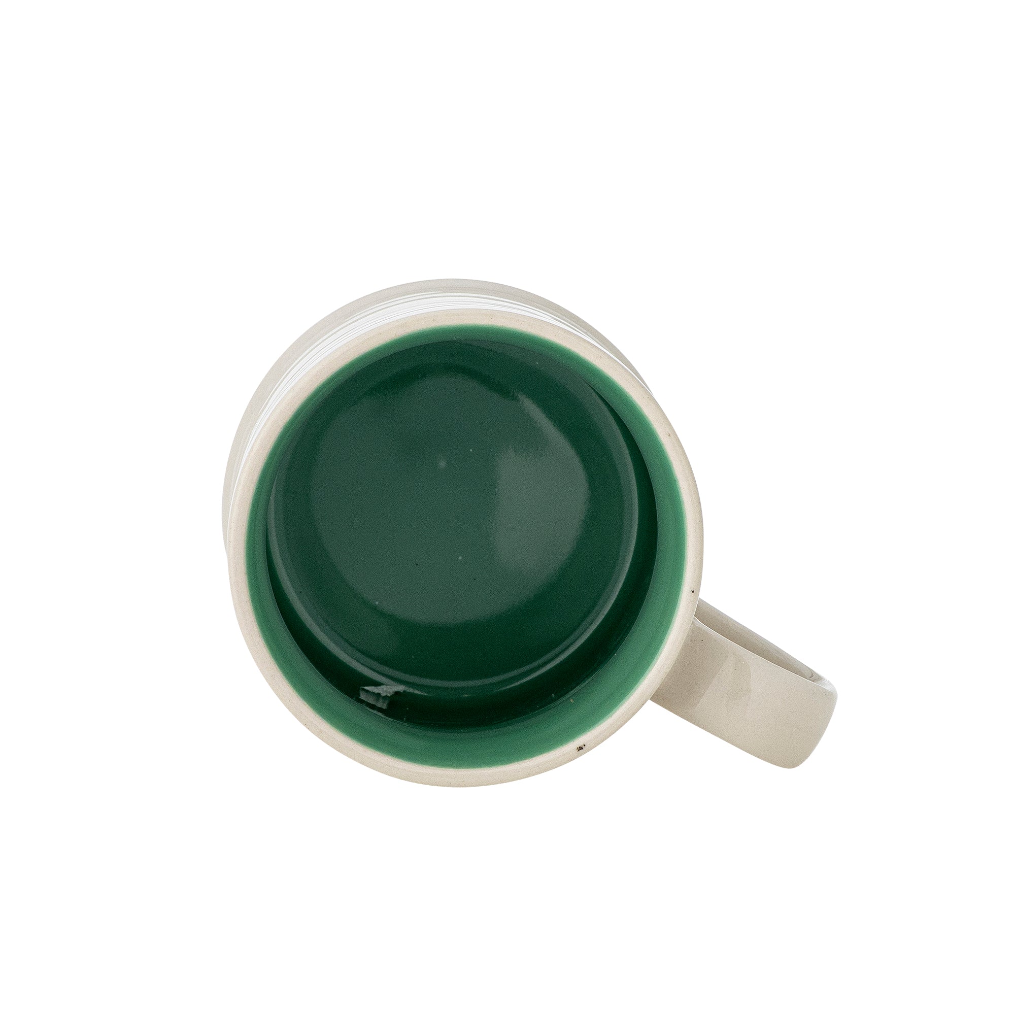 Bloomingville Kubki z kamionki Kenai Green zestaw 4 szt