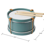 Flexa Instrument dla dzieci drewniany bębenek midi