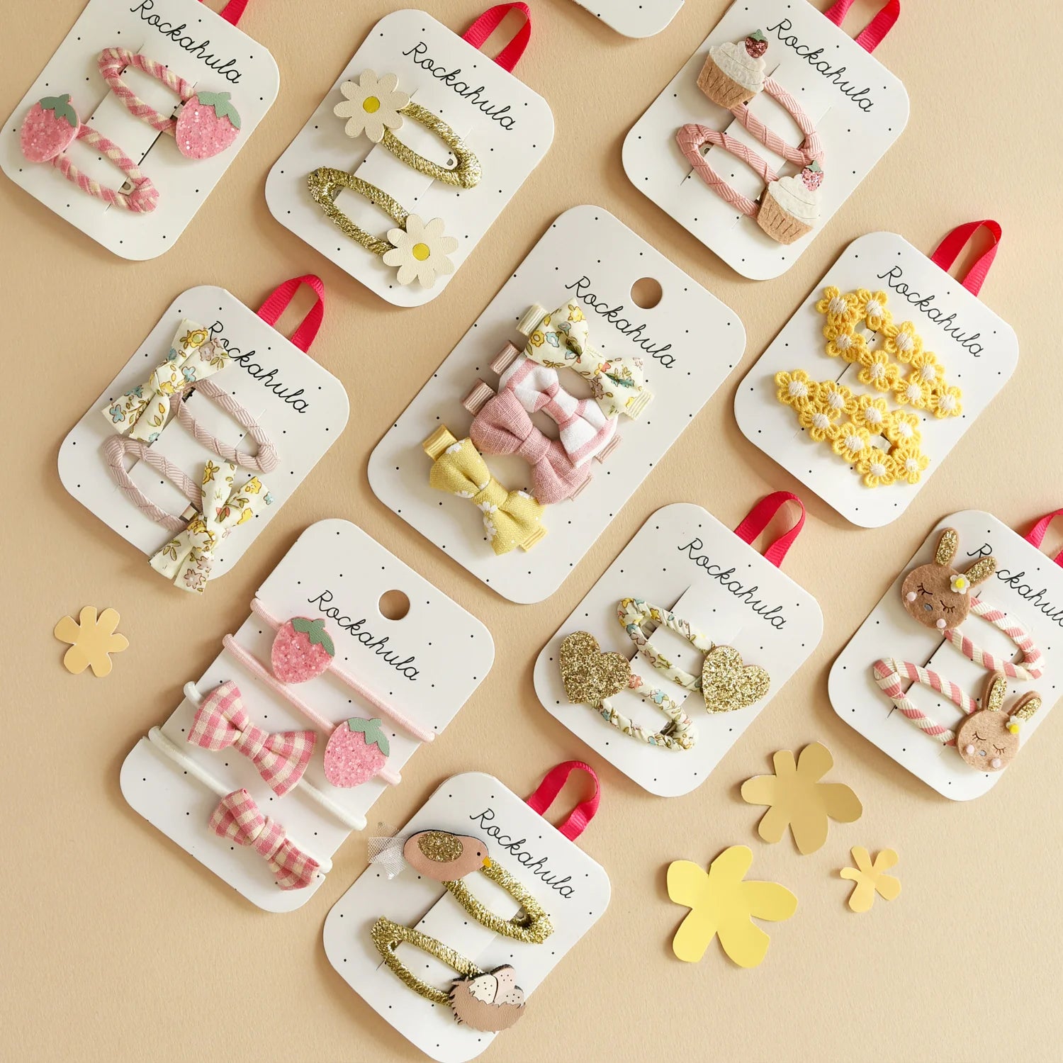 Rockahula Gumki do włosów dla dziewczynki Strawberry Fields