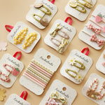 Rockahula Spinki do włosów dla dziewczynki z kokardkami Petal Twisty