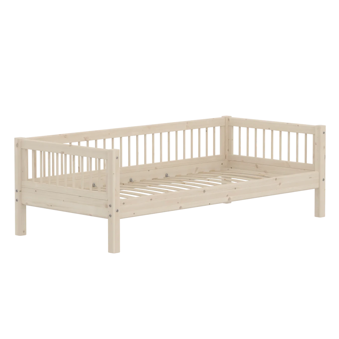 Flexa Pojedyncze Łóżko dziecięce Classic White Washed Pine