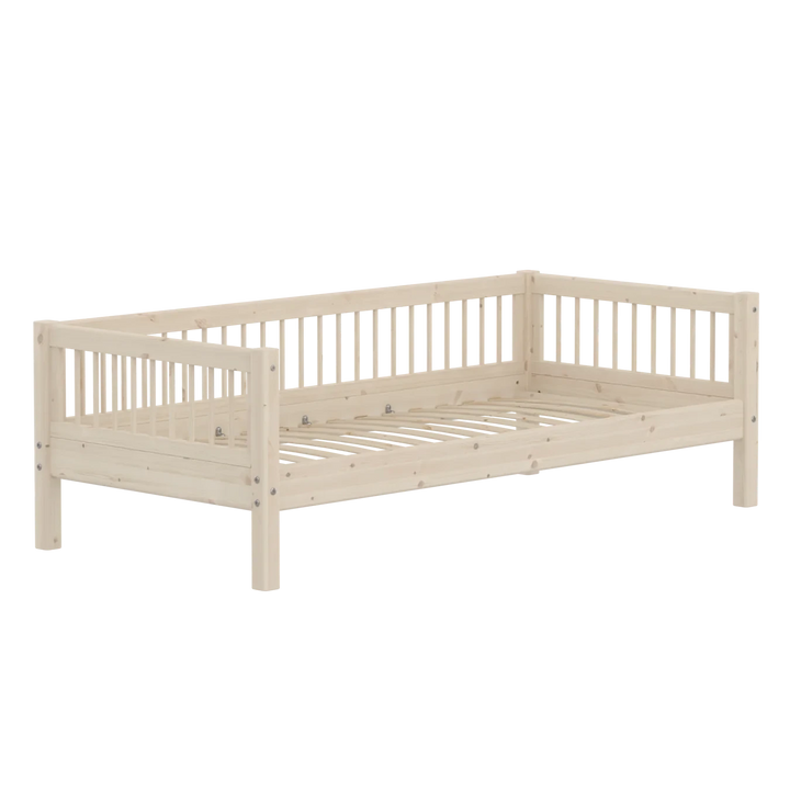 Flexa Pojedyncze Łóżko dziecięce Classic White Washed Pine