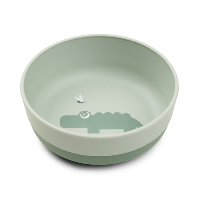 Done By Deer Miseczka dla dziecka Foodie Croco Green