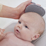 Shnuggle Szczotka Silikonowa do Włosów dla Niemowląt Eucalyptus