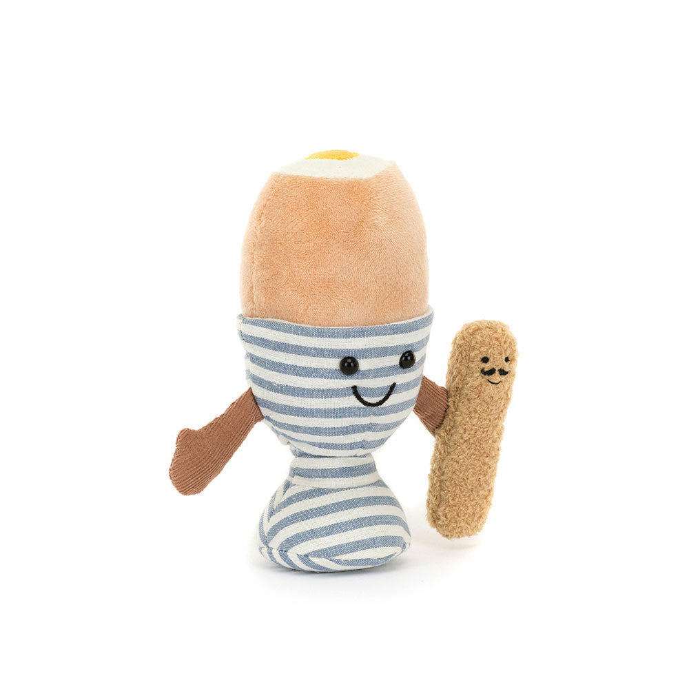Jellycat Przytulanka Wesołe Jajko na Miękko w Kieliszku 16 cm