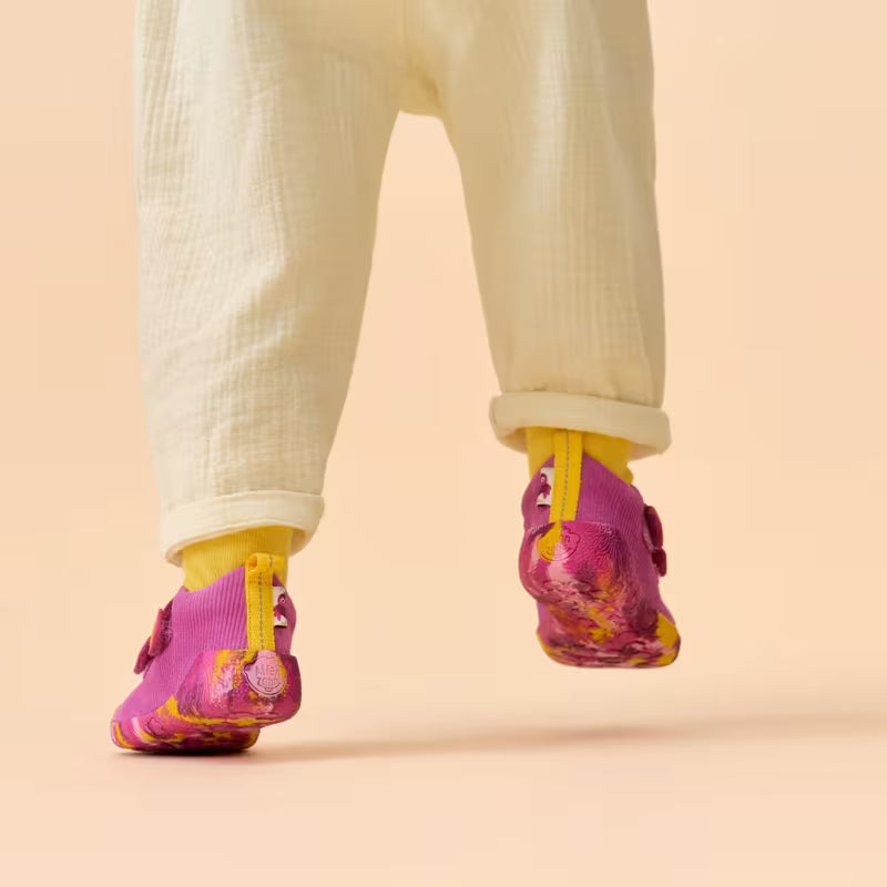 Affenzahn Niemowlęce buciki barefoot skórzane Prewalker Walky Bird