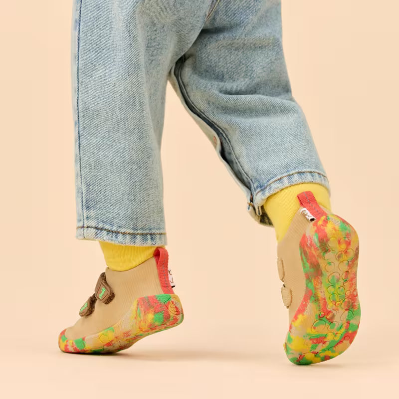 Affenzahn Niemowlęce buciki barefoot skórzane Prewalker Affenzahn