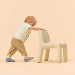 Affenzahn Niemowlęce buciki barefoot bawełniane Prewalker Smally Seal