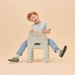 Affenzahn Kapcie dziecięce do przedszkola bawełniane Movy Panther