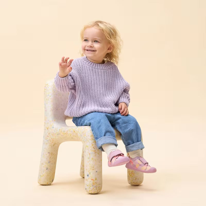 Affenzahn Niemowlęce buciki barefoot bawełniane Prewalker Smally Otter