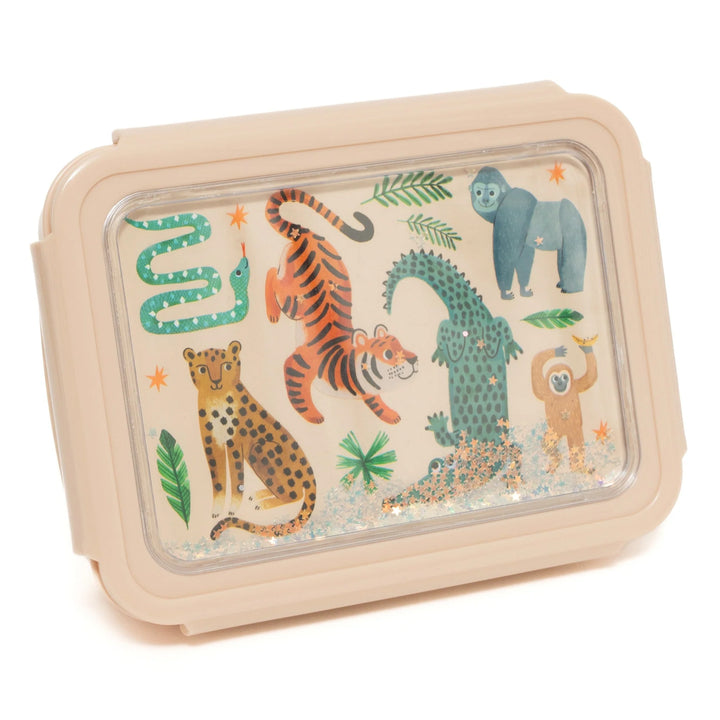 Petit Monkey Lunchbox dla dzieci Bento upside down animals