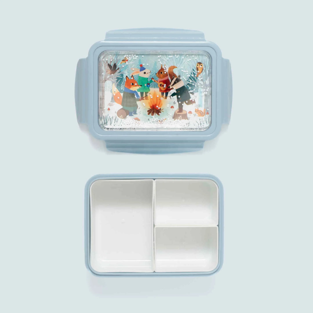 Petit Monkey Lunchbox dla dzieci Bento bon re animals