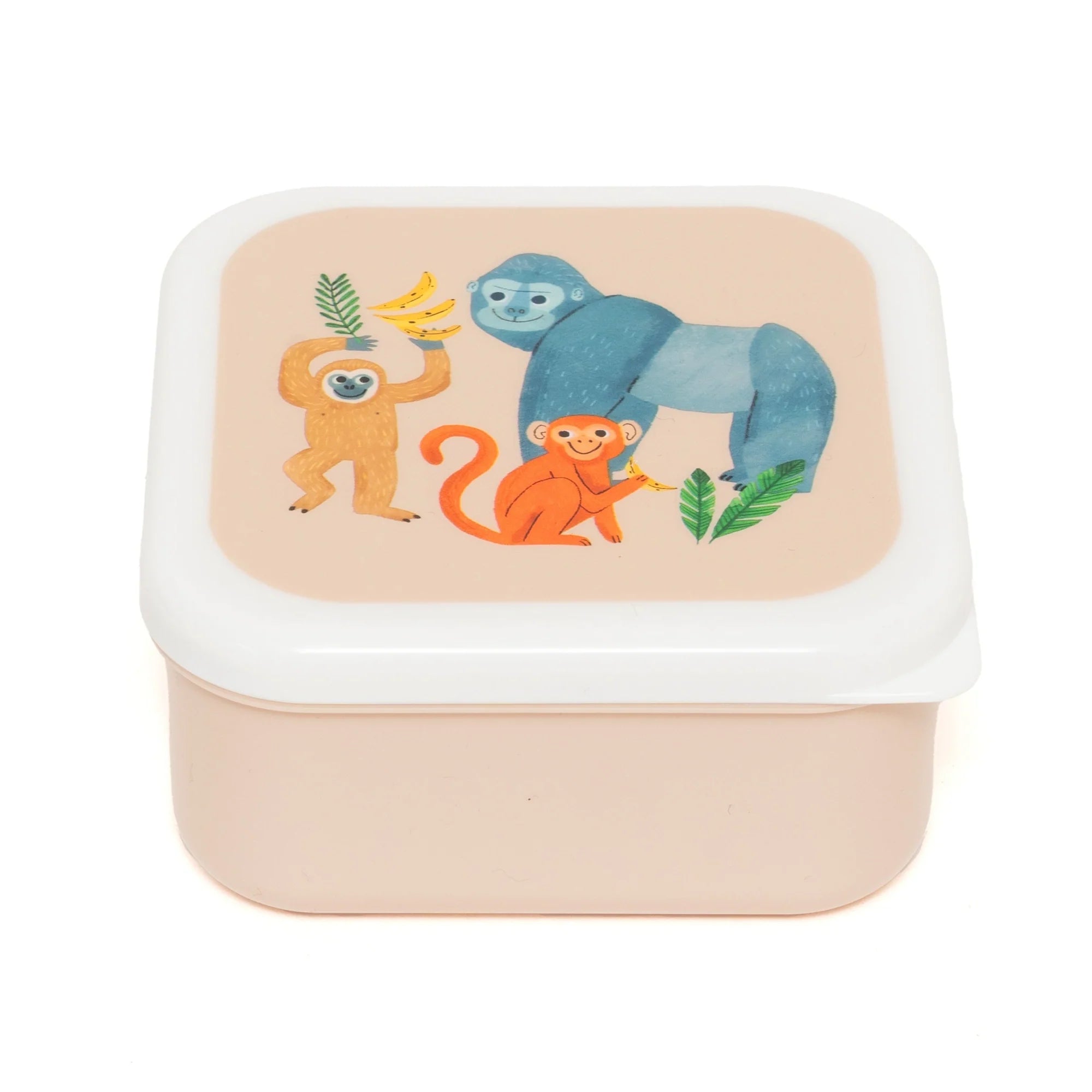 Petit Monkey Lunchbox dla dzieci Upside down Animals