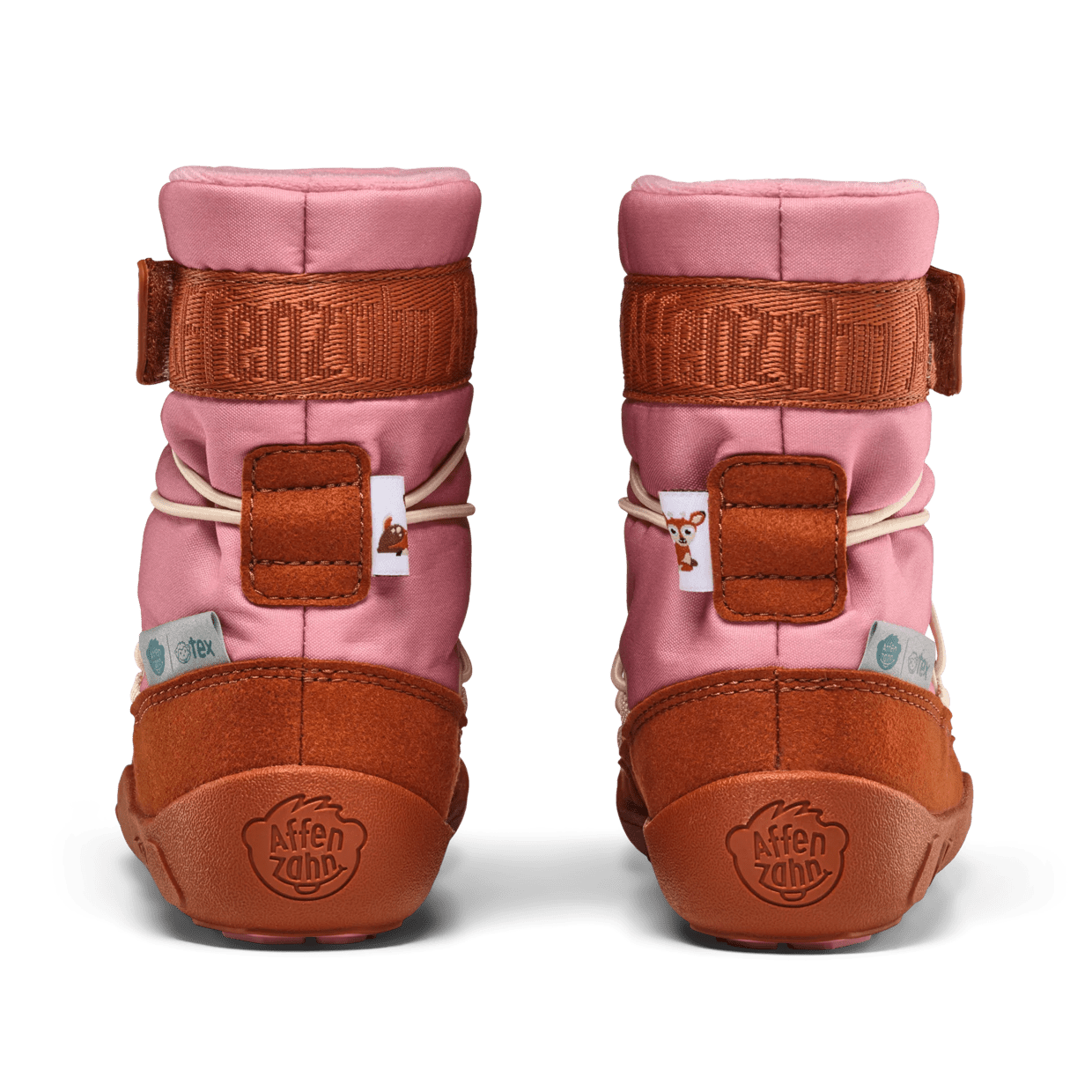 Affenzahn Buty dziecięce zimowe ocieplane wegańskie Snowy Deer
