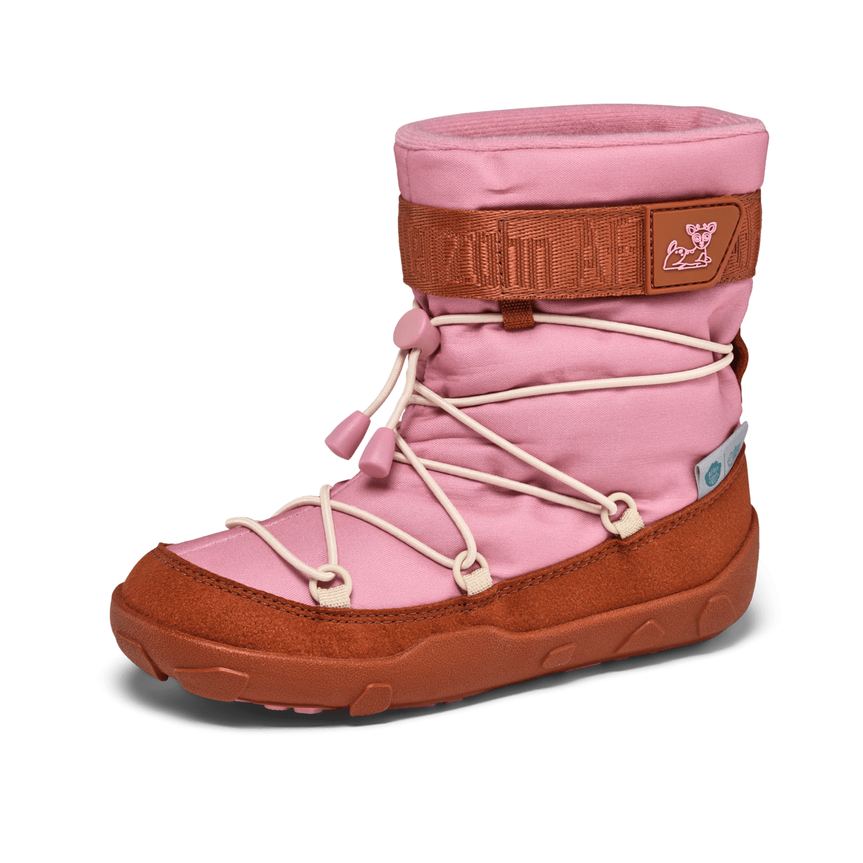 Affenzahn Buty dziecięce zimowe ocieplane wegańskie Snowy Deer