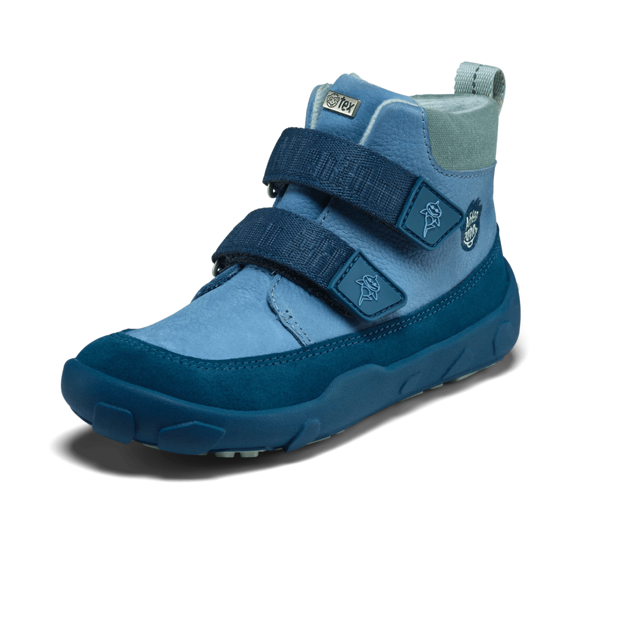 Affenzahn Buty dziecięce niskie trzewiki skórzane Friendy Shark