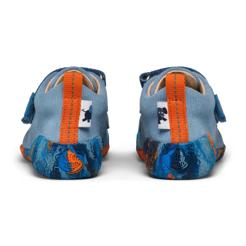 Affenzahn Niemowlęce buciki barefoot skórzane Prewalker Walky Elephant