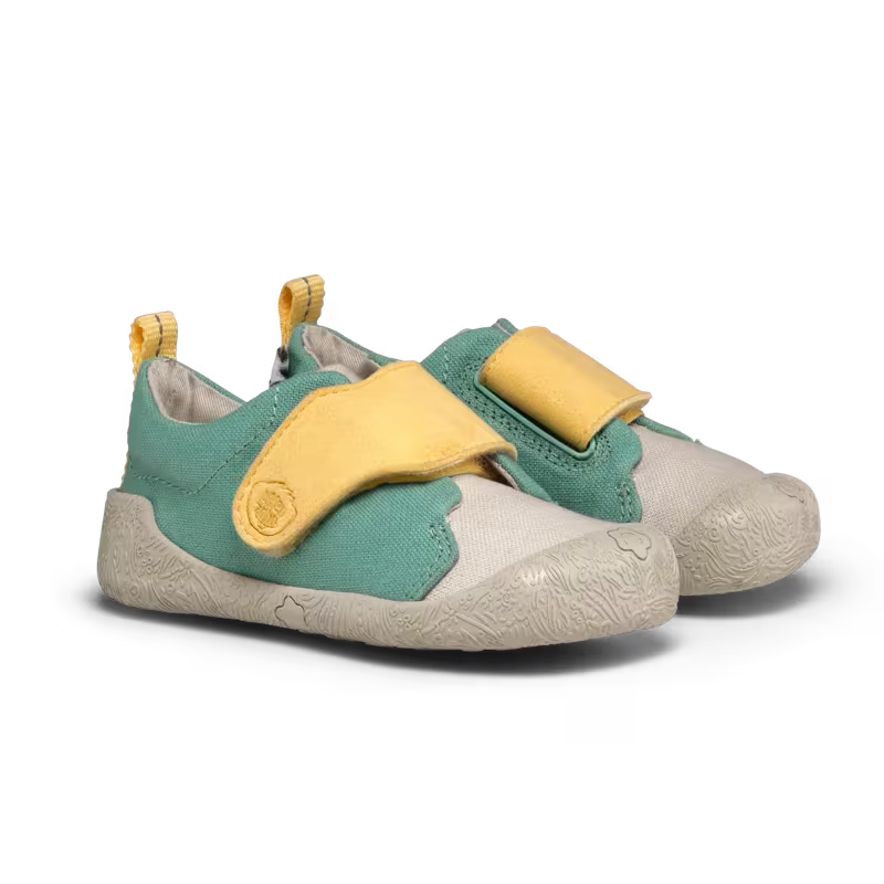 Affenzahn Niemowlęce buciki barefoot bawełniane Prewalker Smally Rhino