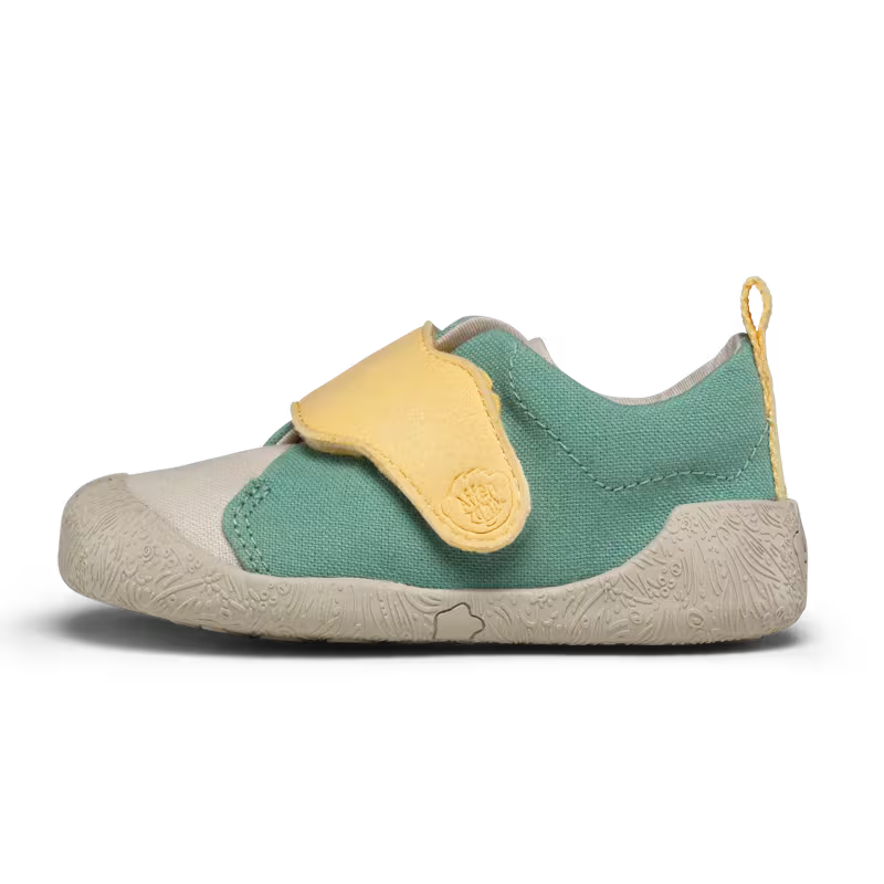 Affenzahn Niemowlęce buciki barefoot bawełniane Prewalker Smally Rhino