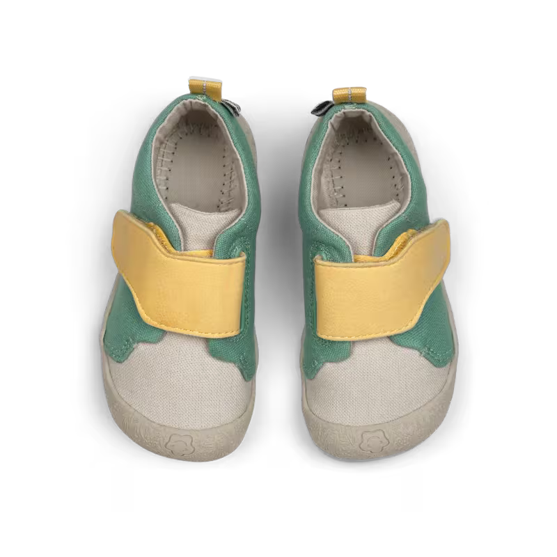 Affenzahn Niemowlęce buciki barefoot bawełniane Prewalker Smally Rhino