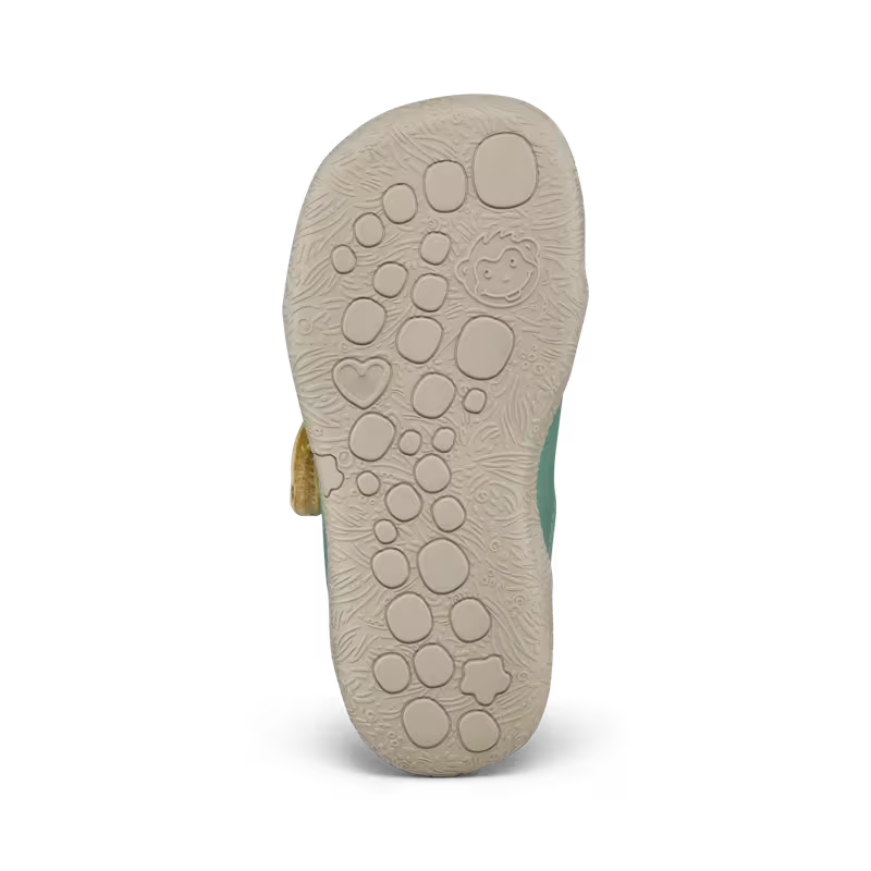 Affenzahn Niemowlęce buciki barefoot bawełniane Prewalker Smally Rhino