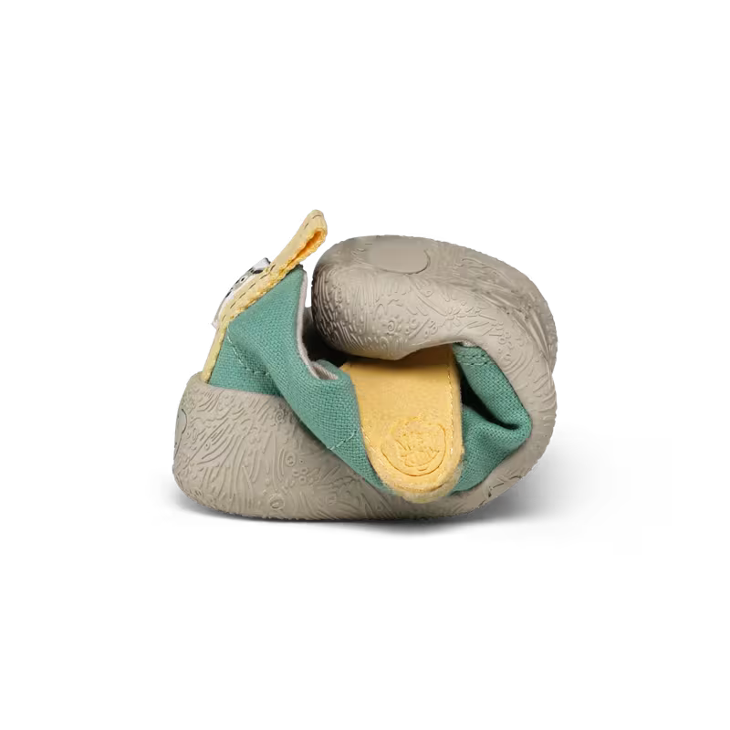 Affenzahn Niemowlęce buciki barefoot bawełniane Prewalker Smally Rhino