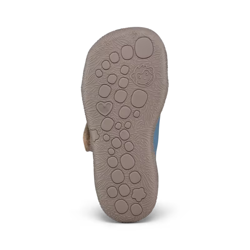 Affenzahn Niemowlęce buciki barefoot bawełniane Prewalker Smally Seal