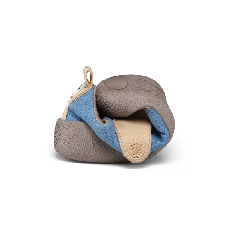 Affenzahn Niemowlęce buciki barefoot bawełniane Prewalker Smally Seal