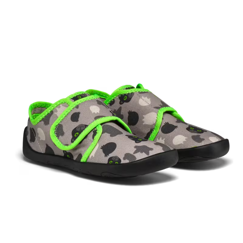 Affenzahn Kapcie dziecięce do przedszkola bawełniane Movy Panther