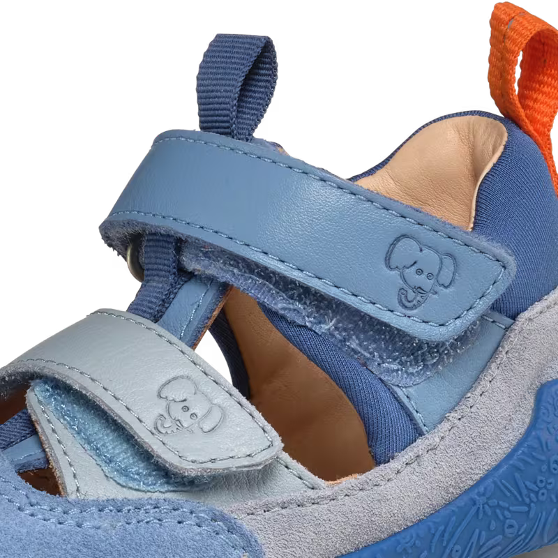 Affenzahn Sandały niemowlęce skórzane Prewalker Freely Elephant