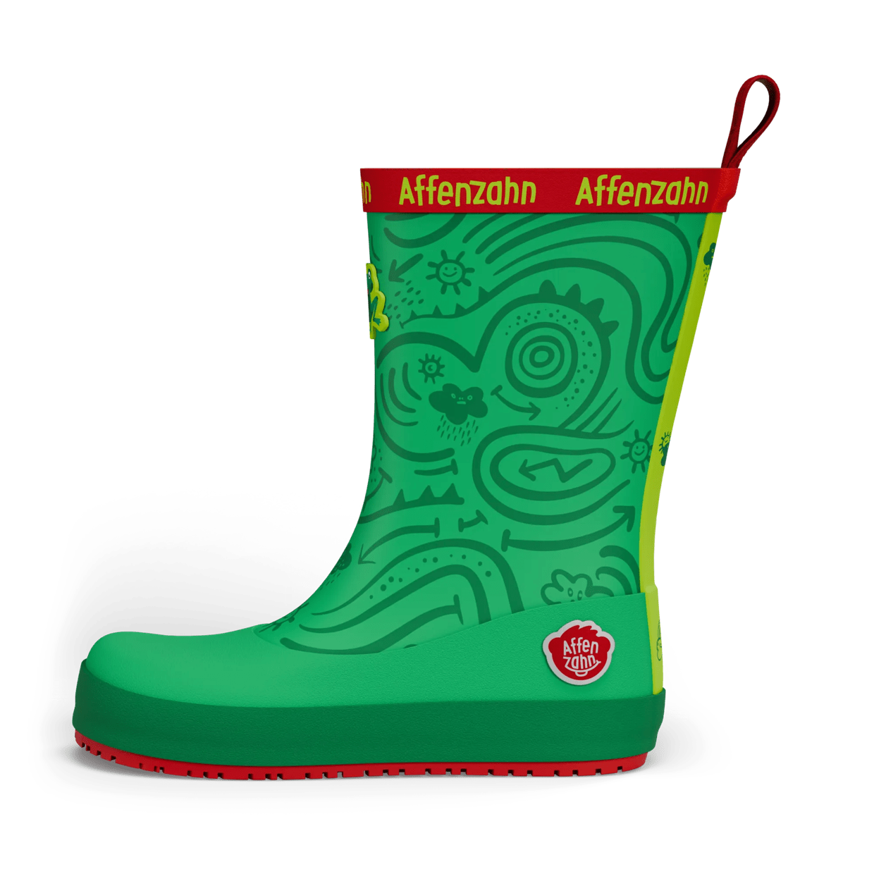 Affenzahn Kalosze dziecięce wegańskie Plashy Frog