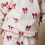 That’s Mine Bluza dla dziewczynki w kokardki Amelia Rouge boucle