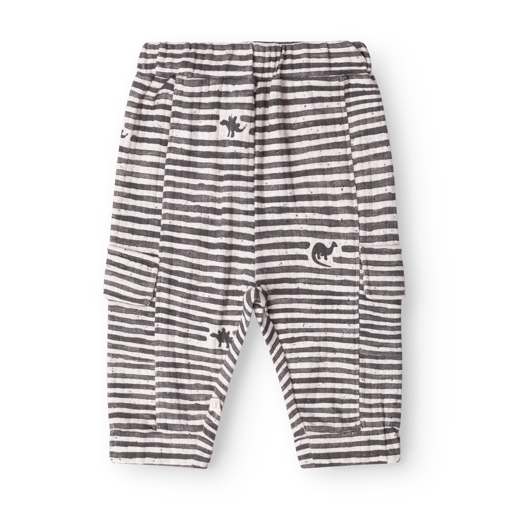 That’s Mine Spodnie dziecięce Arthur Mono dino stripe