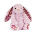 Jellycat Przytulanka Króliczek LUX Liliowy z Kwiecistymi Uszami 31 cm