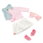 Our Generation Lalka Paulina w opasce z kokardką 46cm